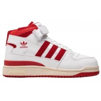 Кроссовки Adidas Forum 84 High White Red
